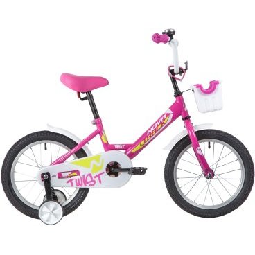 Детский велосипед Novatrack Twist 16" 2020, 161TWIST.PN20