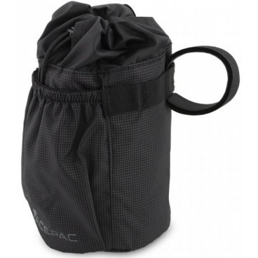 Сумка велосипедная ACEPAC Fat Bottle Bag, под флягу, Black, 140003