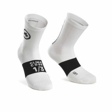 Носки велосипедные ASSOS ASSOSOIRES Summer Socks,унисекс, Holy White, P13.60.684.57.0