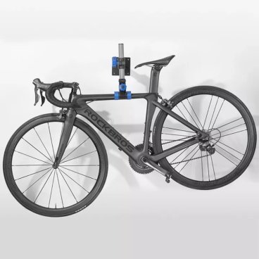 Кронштейн для хранения велосипеда RockBros, на стену. вращение на 360 градусов, нагрузка 25 кг, черный/синий, MP-01