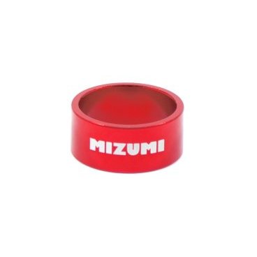 Фото Кольцо проставочное Mizumi, для выноса, алюминий, высота 15 мм, красный, MZM-15-RED
