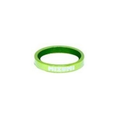 Кольцо проставочное Mizumi, для выноса, алюминий, высота 5 мм, зеленый, MZM-5-GREEN