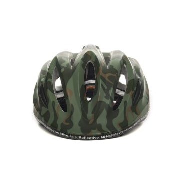 Шлем велосипедный Mizumi K-800, детский, Camouflage Mat Green