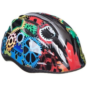 Шлем велосипедный STG HB6-3-C, детский, разноцветный