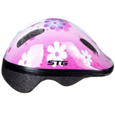 Шлем велосипедный STG MV6-2, детский, розовый