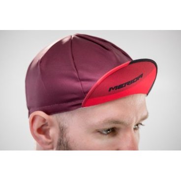 Велокепка Merida Racing cap, red, 740605E0422RUNI