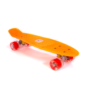 Фото Скейтборд мини TRIX, 22" (56 см), пластик, оранжевый, SKTX001RD0OR