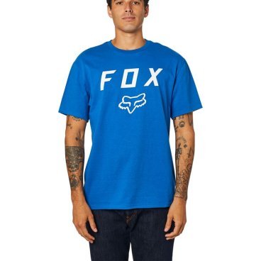 Футболка Fox Legacy Moth SS Tee, голубой 2021, 24578-159-S