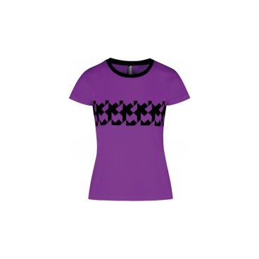 Фото Велофутболка ASSOS SIGNATURE Summer T-Shirt - RS Griffe, женская, venusViolet, 42.20.234.4B.S