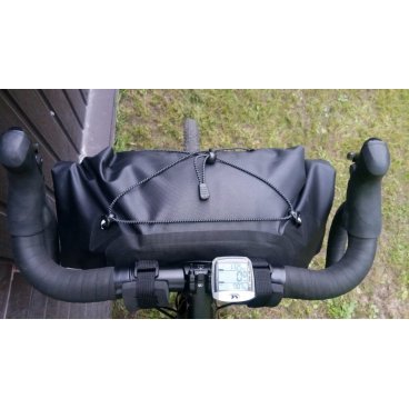 Сумка велосипедная Merida Handlebar Bag, на руль, 17.4L, 315гр. Black/Grey, 2276004552