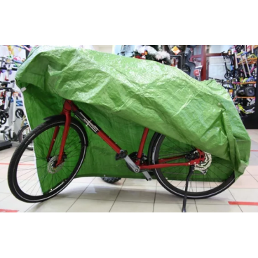 Фото Чехол велосипедный, водонепроницаемый, зеленый, 6931239983410