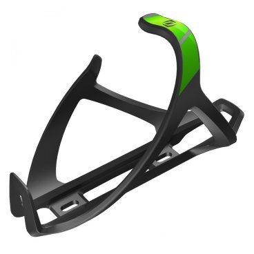 Флягодержатель велосипедный Syncros Tailor cage 2.0 L, карбон, black/smith green, ES250591-6912