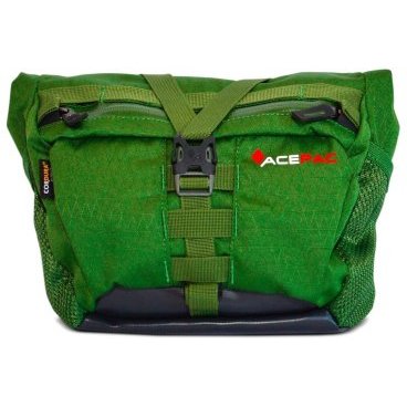 Сумка велосипедная ACEPAC Bar Bag 5L, на руль, green, 102230