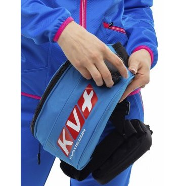 Термосумка KV+ Extra thermo waist bag, 1 L, синий, 22D26