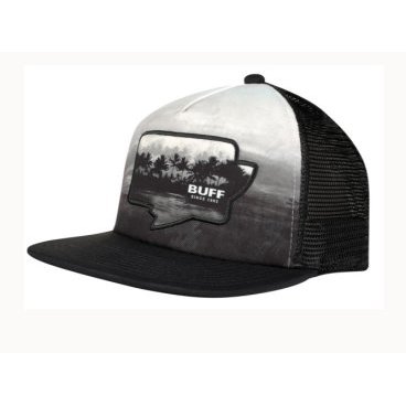 Бейсболка Buff Trucker Cap Sendel, Black, L/XL, 125362.999.30.00