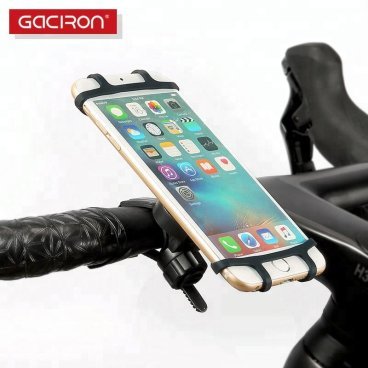 Держатель велосипедный GACIRON NEW, для смартфона, на руль, силиконовый, H06P, 07-300188