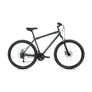 Фото Горный велосипед ALTAIR MTB HT 27,5 2.0 disc, 21 скорость, рама 17", темно-серый/черный, 2020-2021, VX22976