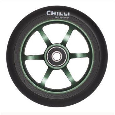 Фото Колесо для самоката Chilli, 2021, Wheel 5000 - 110 mm Green б/р, CEW0014