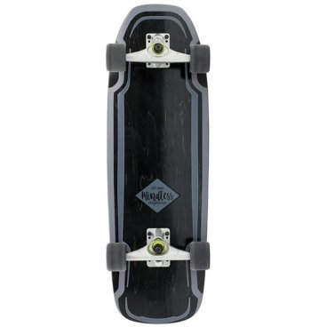 Лонгборд Mindless Surf Skate, 9.5″ х 30″, Black/Green , MS1000