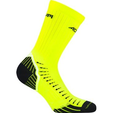 Велоноски Accapi, Cycling Touch Yellow Fluo/Anthracite, 2022, H1008_8666