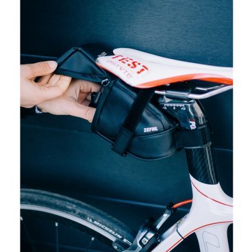 Сумка велосипедная Zefal Iron Pack 2 M-Ds Saddle Bag, подседельная, 0.9L, черный, 2023, 7026