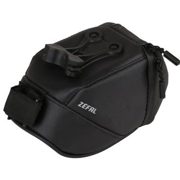 Фото Сумка велосипедная Zefal Iron Pack 2 M-Tf Saddle Bag, подседельная, 0.9L, черный, 7024