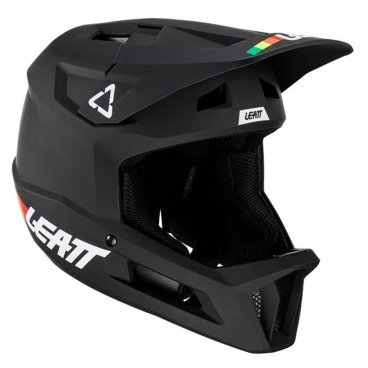Фото Велошлем подростковый Leatt MTB Gravity 1.0 Junior Helmet, Black, 2023, 1023014350