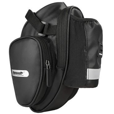 Велосумка Rhinowalk Saddle bag, под седло, для байкпакинга, с флягодержателем, ARV000305