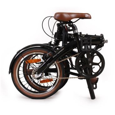Складной велосипед SHULZ Hopper 3, black/черный YS-768, 2021, 2000008311625