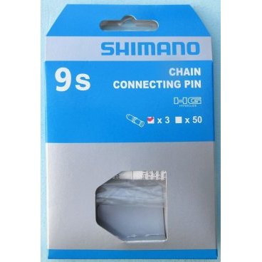 Пин соединительный Shimano 9-speed, CN7700/HG92, packaging with 3 pieces, A201424