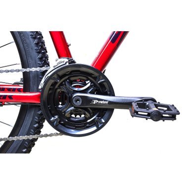 Велосипед горный Stark Router 29.3 HD, 29", ярко-красный/темно-фиолетовый, 2024, HQ-0014165