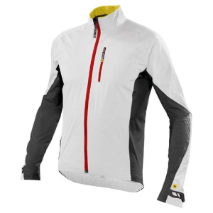 Куртка велосипедная MAVIC SPRINT H2O, бело-черная, 2015, 128161