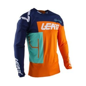 Велоджерси подростковая Leatt GPX 3.5 Junior Jersey, оранжевый, 2020, 5020001962